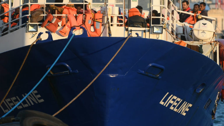 Εισήλθε στο λιμάνι της Μάλτας το Lifeline