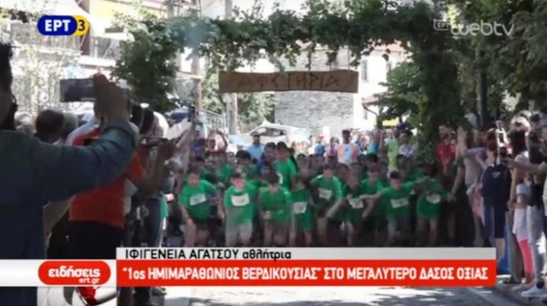 1ος ορεινός αγώνας «Ημιμαραθώνιος Βερδικούσιας» στο μεγαλύτερο δάσος οξιάς (video)