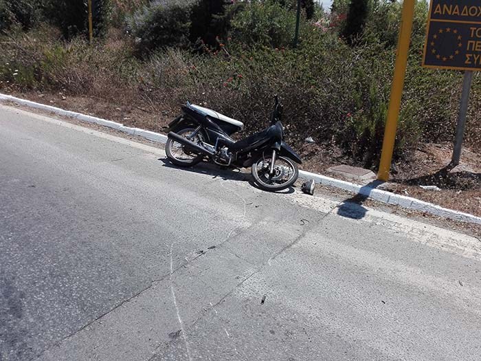 Χανιά: Τροχαίο με δύο τραυματίες στον κόμβο των Μουρνιών
