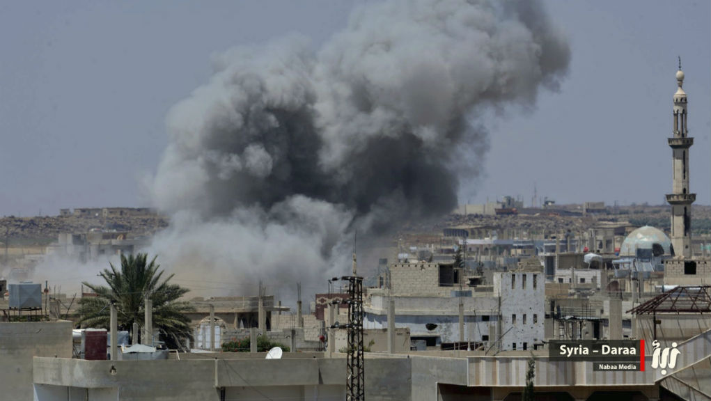 Ξεκίνησαν οι βομβαρδισμοί στην Ντεράα της Συρίας