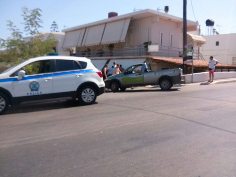 Ηράκλειο: Τροχαίο με βαρύ τραυματισμό επιβάτη