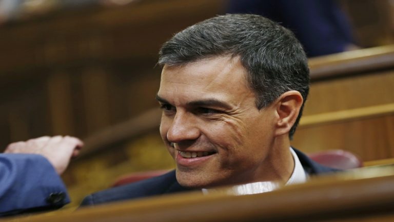 O Πέδρο Σάντσεθ νέος πρωθυπουργός της Ισπανίας (video)