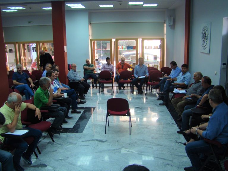 Τρίπολη: Συνάντηση για τα προβλήματα και την ανάπτυξη