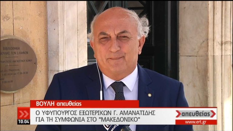 Γ. Αμανατίδης: Μπαίνει τέλος στον αλυτρωτισμό της ΠΓΔΜ (video)