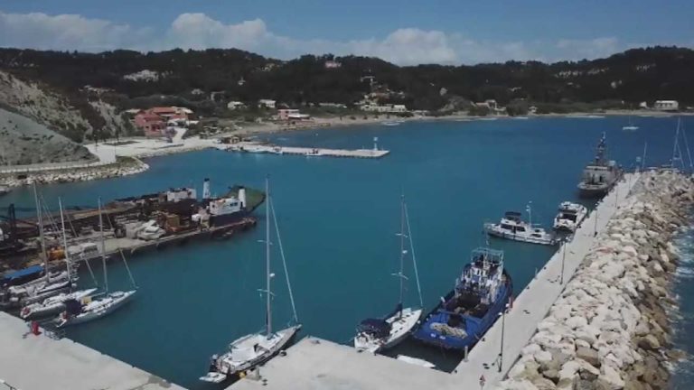 Εγκαινιάστηκε το νέο λιμάνι της Ερεικούσσας (video)