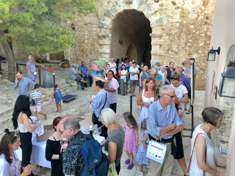 Γευσιγνωσία Κρητικού κρασιού στην Φορτέτζα Ρεθύμνου