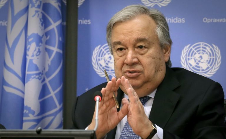 Γκουτέρες: Μέτρα μείωσης των δαπανών του ετοιμάζεται να λάβει ο ΟΗΕ