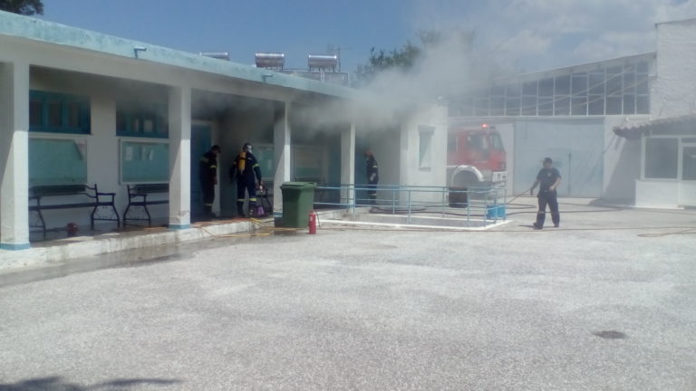 Σέρρες: Πυρκαγιά στις εγκαταστάσεις του Εθνικού Σταδίου