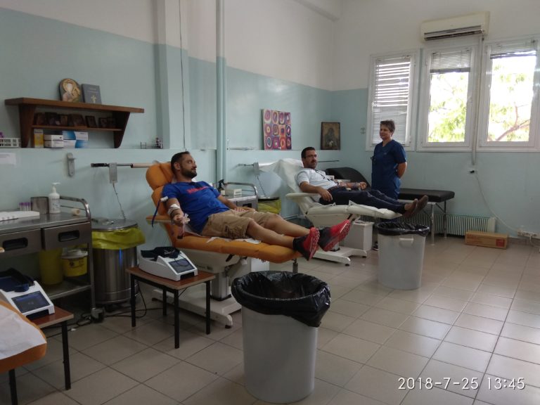 Κομοτηνή: Πρωτοφανής η προσέλευση για  προσφορά αίματος
