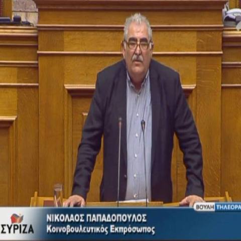 Ν. Παπαδόπουλος : «Εκ του πονηρού τα δημοσιεύματα»