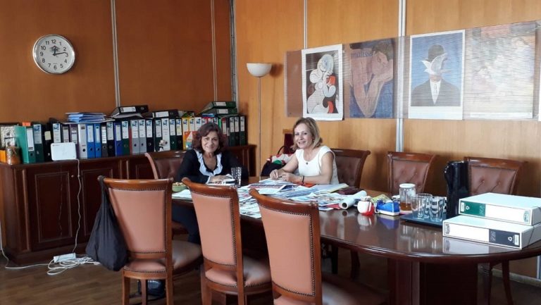 Συνάντηση για τη νέα δομή ηλικιωμένων με την Θ. Φωτίου