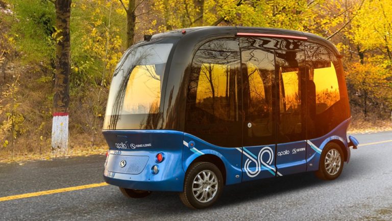 Η Baidu ξεκινά μαζική παραγωγή λεωφορείων χωρίς οδηγό