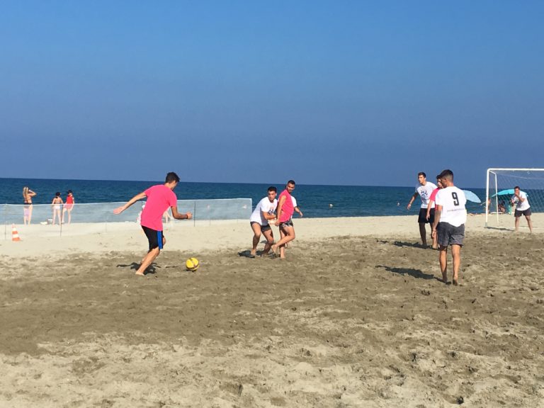 Τουρνουά Beach Soccer  στην παραλία Αιγάνης