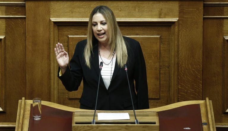 Φ. Γεννηματά: Ο κ. Τσίπρας έχει γίνει ο μεγάλος χορηγός της ΝΔ (video)