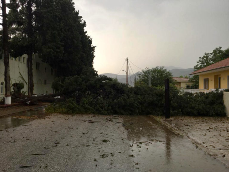 Καβάλα: Προβλήματα από το μπουρίνι