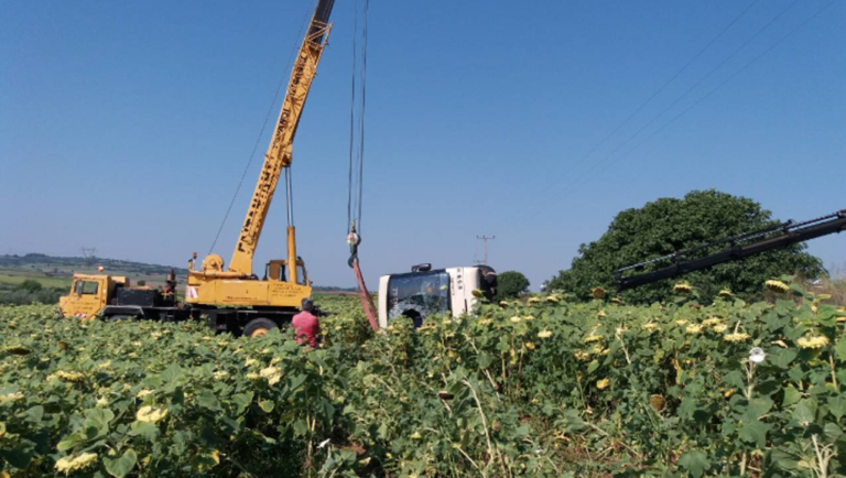 Δράμα: Στο νοσοκομείο παραμένουν οκτώ επιβάτες λεωφορείου