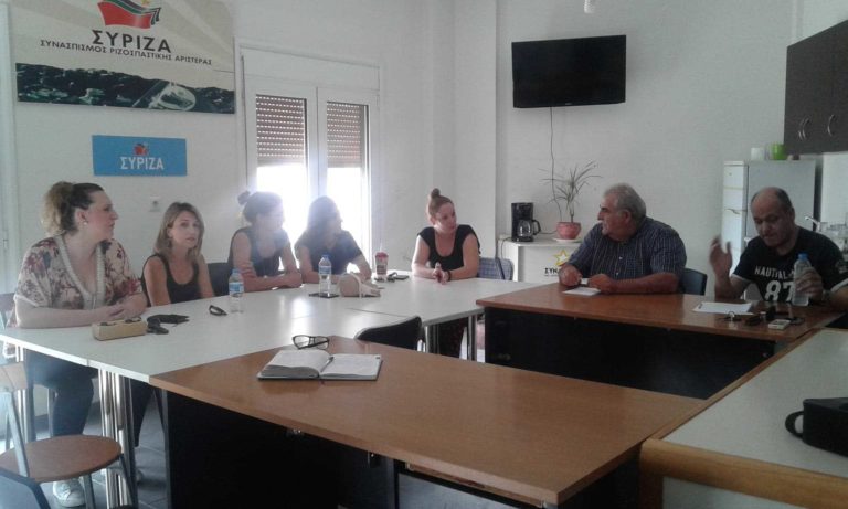 Με εκπαιδευτικούς της Α’θμιας συναντήθηκε ο Ν. Παπαδόπουλος