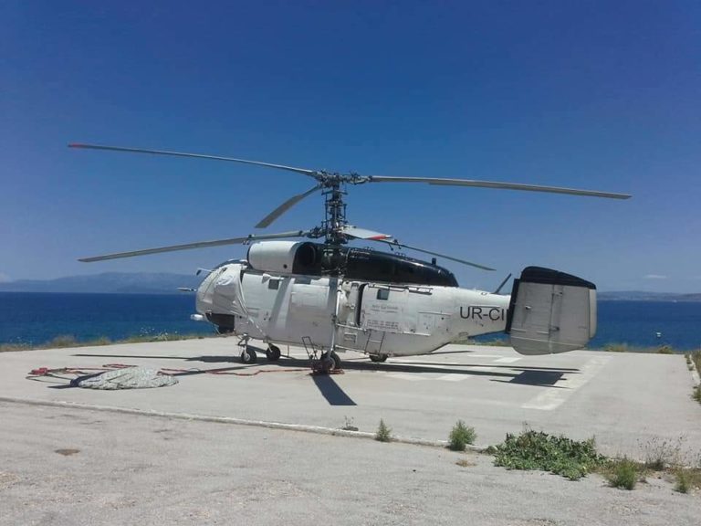 Πυροσβεστικό ελικόπτερο στη Χίο