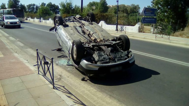 Χανιά: Τρεις τραυματίες σε τροχαίο στο Μάλεμε