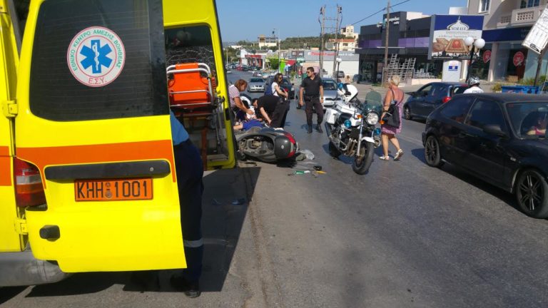 Χανιά: Ακόμα ένα τροχαίο στο Μακρύ Τοίχο
