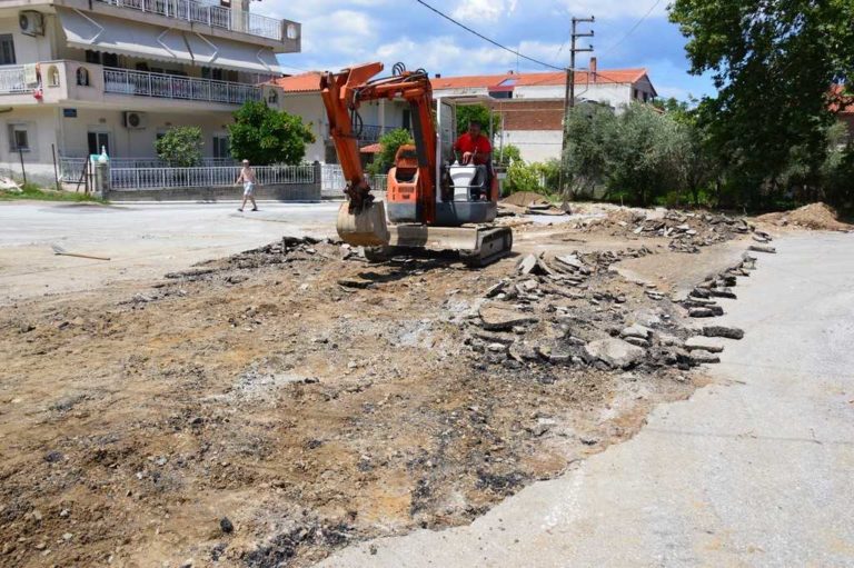 Αποκαθίστανται οι ζημιές από την κακοκαιρία στον δήμο Βόλβης