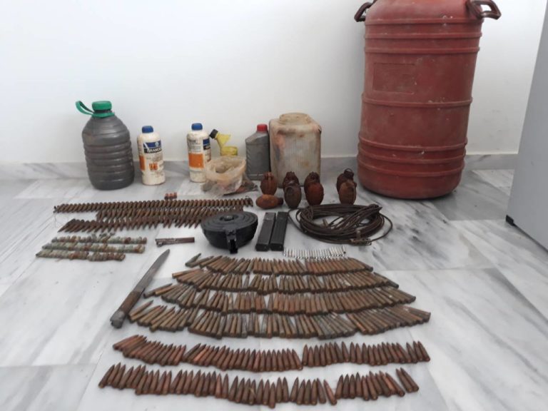 Δύο συλλήψεις για… «μίνι» οπλοστάσιο στην Κίσσαμο