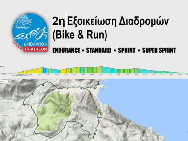 Εξοικείωση αθλητών για το Epidavros Triathon