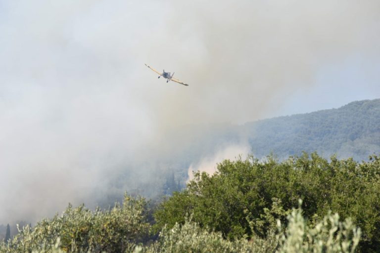 Κέρκυρα: Υπό μερικό έλεγχο η φωτιά στους Ραχτάδες (audio)