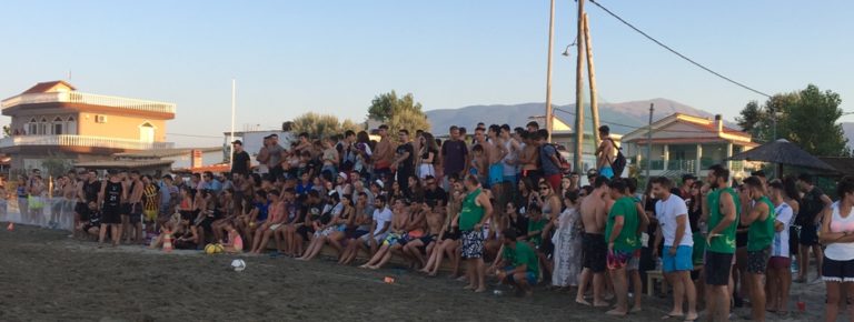 Με επιτυχία τα τουρνουά Beach Soccer στον Δήμο Τεμπών