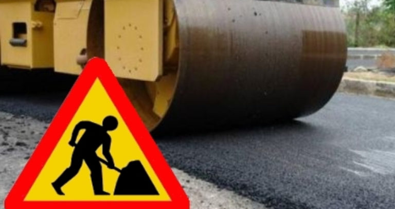 Εργασίες συντήρησης από την Περιφέρεια Κεντρικής Μακεδονίας στο έρεισμα της 24ης Επαρχιακής Οδού Θεσσαλονίκης