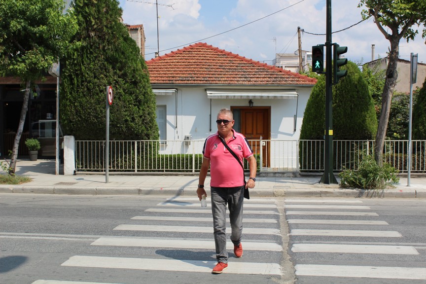 Διαβάσεις πεζών στην οδό Βόλου