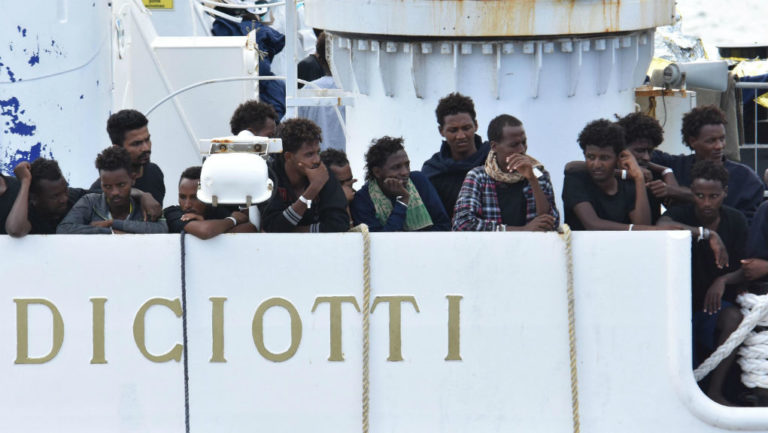 Άκαρπη η συνάντηση για την τύχη των μεταναστών πάνω στο πλοίο Diciotti