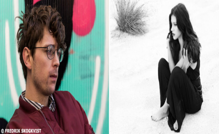 Η Katerine Duska και ο Albin Lee Meldau στον Κήπο του Μεγάρου