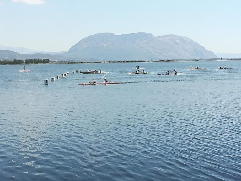 Πρωτάθλημα canoe kayak στην λιμνοθάλασσα της Κλείσοβας