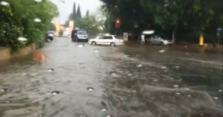 Χανιά: Πολλά προβλήματα από τις έντονες βροχοπτώσεις
