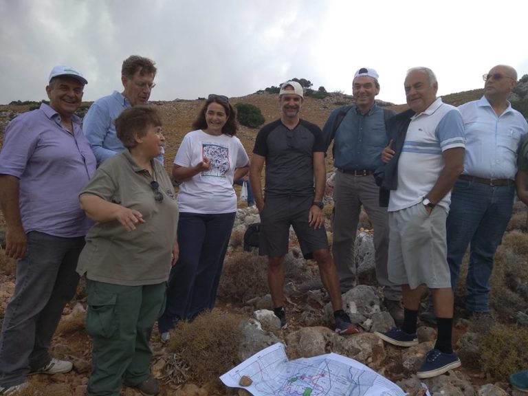 Στο Θέρισο ο Κυριάκος Μητσοτάκης