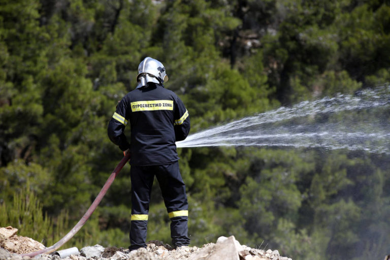 Υψηλός ο κίνδυνος πυρκαγιάς στην Κρήτη σήμερα