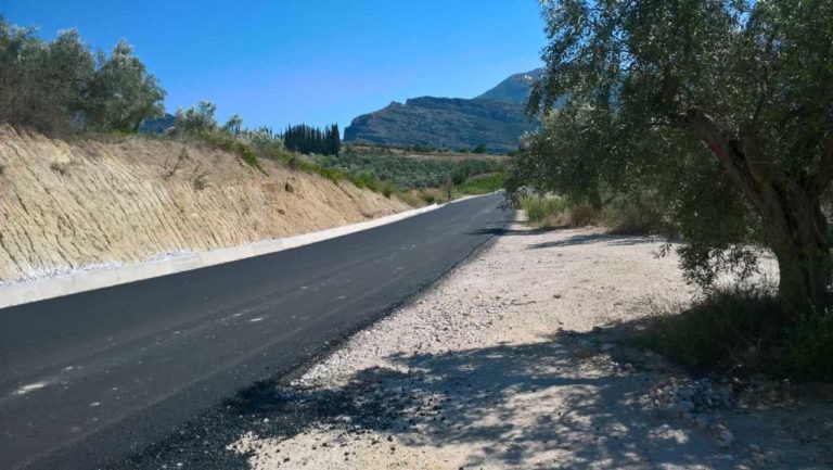 Βελτιώσεις δρόμων στην Αρκαδία