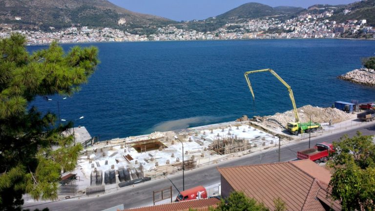 Αποκατάσταση υποσκαφής λιμένα Μαλαγαρίου Σάμου