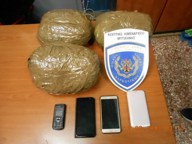Συλλήψεις για ναρκωτικά στη Μυτιλήνη