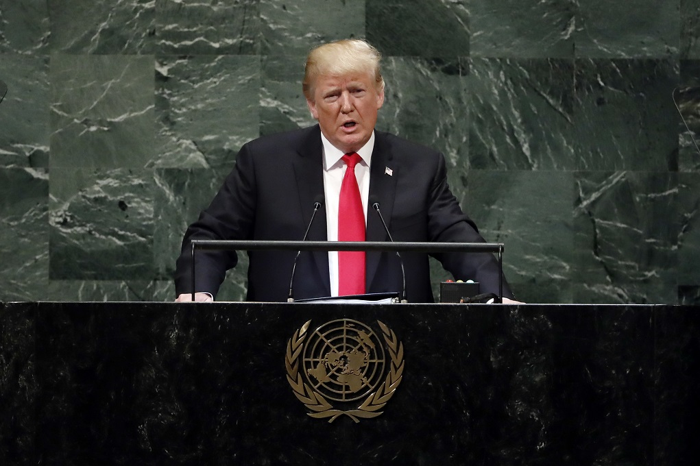 Ομιλία Τραμπ στη ΓΣ του ΟΗΕ: Τι είπε για Β.Κορέα, Ιράν και Συρία