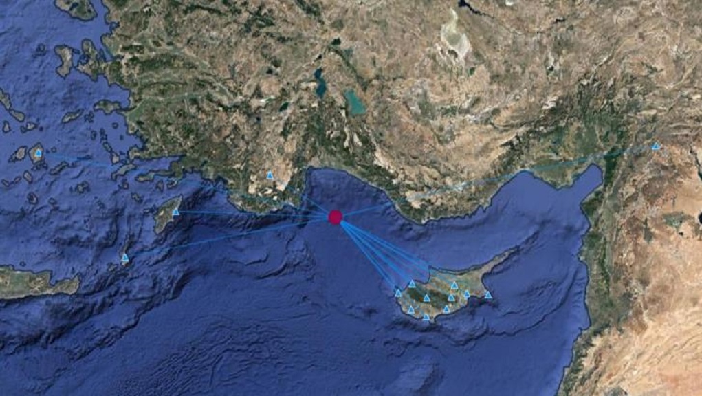Σεισμός 5.2 αισθητός στην Κύπρο