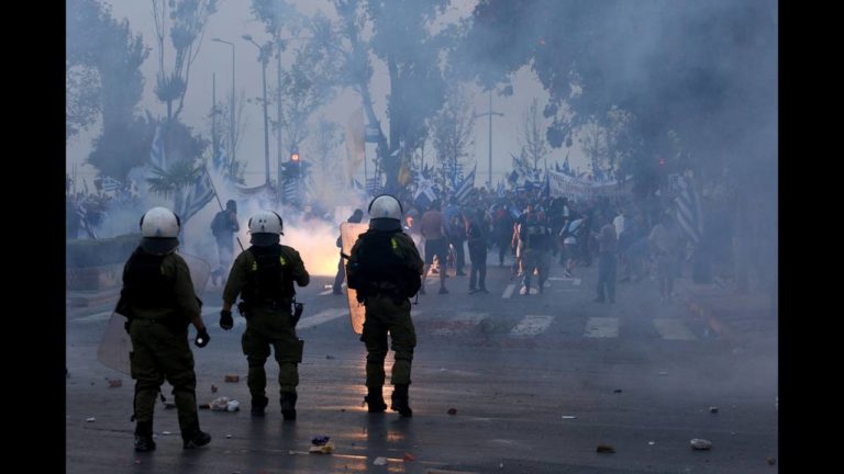 Οκτώ συλλήψεις για τα χθεσινά επεισόδια στο κέντρο της Θεσσαλονίκης