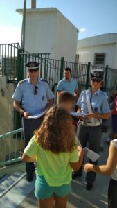 Ενημέρωσαν μαθητές δημοτικών για την οδική ασφάλεια στη Κρήτη