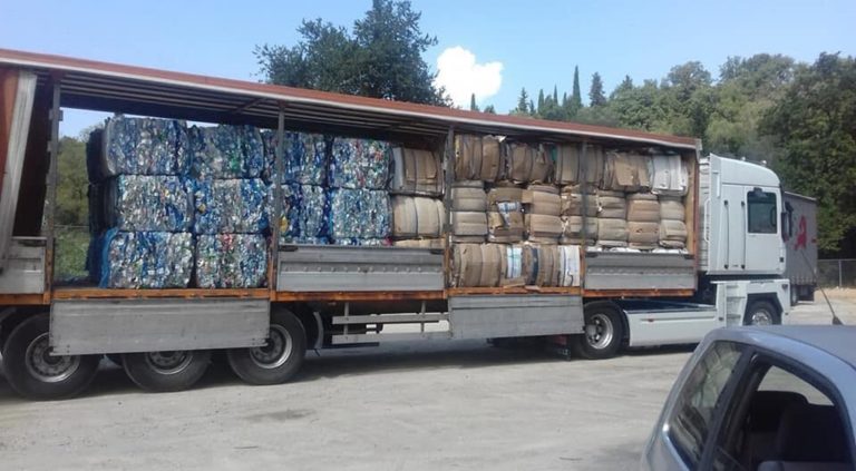 Συγκέντρωσαν 1 τόνο ανακυκλώσιμα στην Κασσιόπη  (audio)