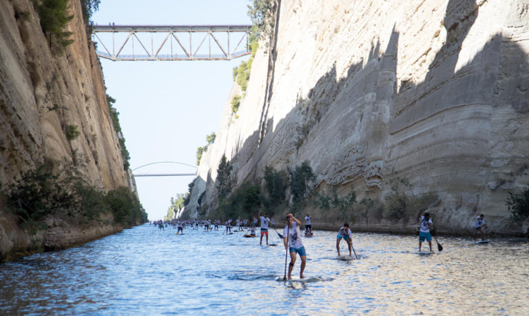 Το μεγαλύτερο Ελληνικό SUP event στην Διώρυγα της Κορίνθου