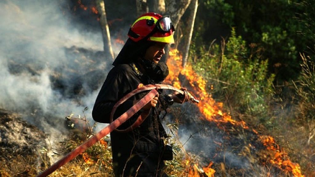 Υπό έλεγχο η πυρκαγιά στην Μεταμόρφωση Χαλκιδικής