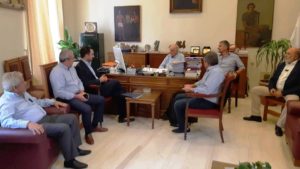 Συνάντηση με δημάρχους ο Αλ. Χαρίτσης