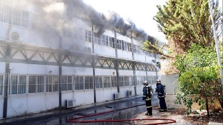 Μεγάλες οι καταστροφές από την πυρκαγιά στο Πανεπιστήμιο Κρήτης