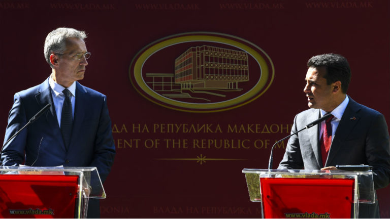 Στόλτενμπεργκ: Η επιτυχής έκβαση του δημοψηφίσματος, προϋπόθεση για την ένταξη της ΠΓΔΜ στο ΝΑΤΟ
